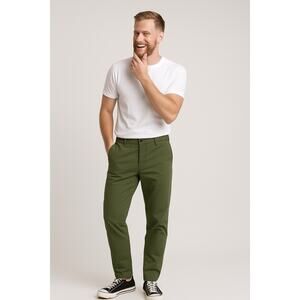 MSRP $120 ✨ COS Dark Green Tapered Cotton Pants – Men’s Medium/30 ✨QUICK SHIP